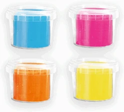 SES Creative Boetseerklei - Happy, 4 X 90 Gr -SES Creative Winkel 14 s00512 ses creativ 2