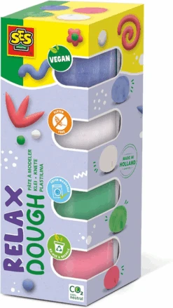 SES Creative Boetseerklei - Relax, 4 X 90 Gr