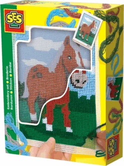 SES Creative Hobbypakket - Paard Borduren