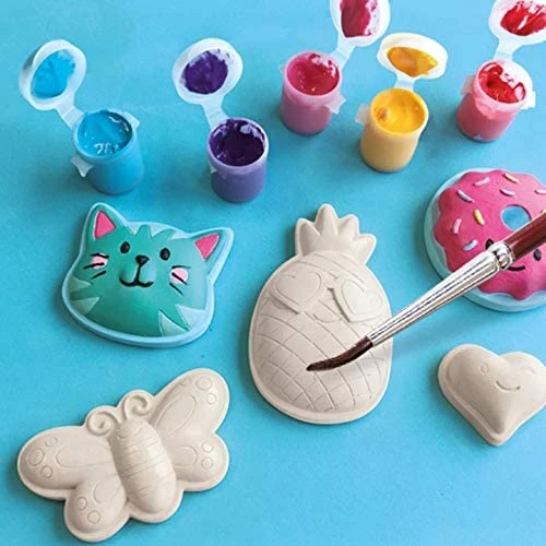 SES Creative Knutselpakket - Gipsen Figuren Gieten En Verven 2 SES Creative Knutselpakket - Gipsen Figuren Gieten En Verven - Afbeelding 2