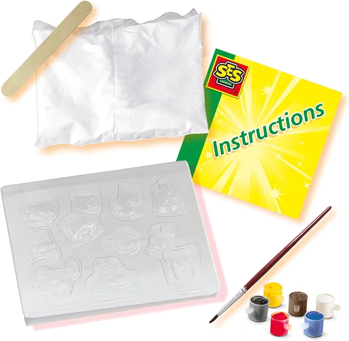 SES Creative Knutselpakket - Gipsen Bosdieren Gieten En Verven 4 SES Creative Knutselpakket - Gipsen Bosdieren Gieten En Verven - Afbeelding 4