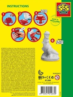 SES Creative Knutselpakket - Gipsen T-rex Gieten En Verven 7 SES Creative Knutselpakket - Gipsen T-rex Gieten En Verven -SES Creative Winkel 14 s01283 ses creative 4