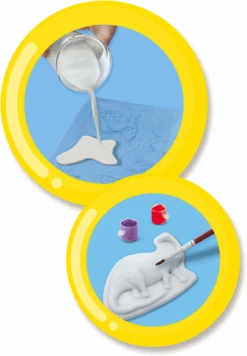 SES Creative Knutselpakket - Dino's Van Gips (glow In The Dark) -SES Creative Winkel 14 s01292 ses creative 3