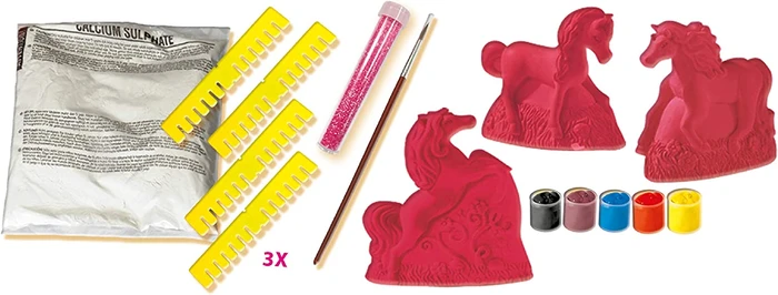 SES Creative Knutselpakket - Gipsen Paarden Gieten En Verven 7 SES Creative Knutselpakket - Gipsen Paarden Gieten En Verven - Afbeelding 7