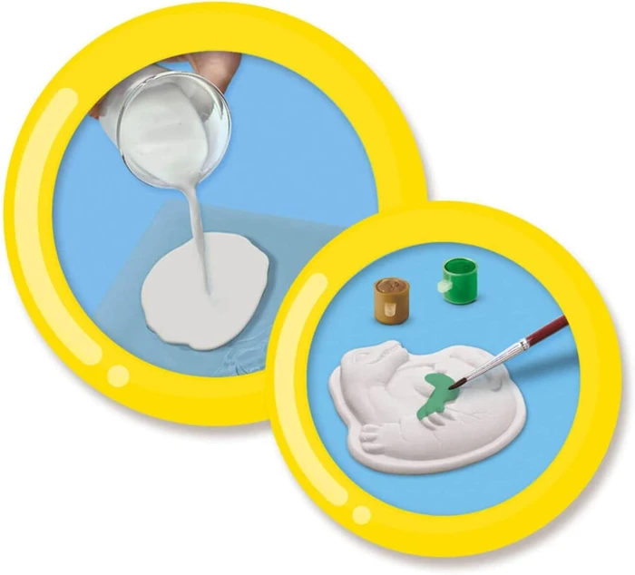 SES Creative Knutselpakket - Dino Eieren Gieten Verven, Gips 2 SES Creative Knutselpakket - Dino Eieren Gieten Verven, Gips - Afbeelding 2