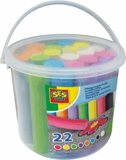 SES Creative Stoepkrijt In Emmer, 22 Stk
