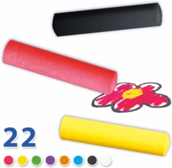 SES Creative Stoepkrijt In Emmer, 22 Stk -SES Creative Winkel 14 s02205 ses creative 3