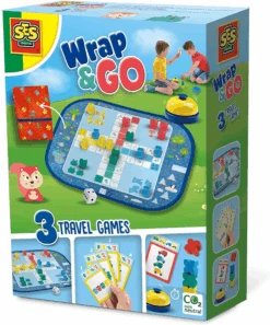 SES Creative Reisset - Mens-erger-je-niet, Kwartet, Speedblocks