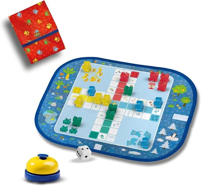 SES Creative Reisset - Mens-erger-je-niet, Kwartet, Speedblocks 4 SES Creative Reisset - Mens-erger-je-niet, Kwartet, Speedblocks - Afbeelding 4