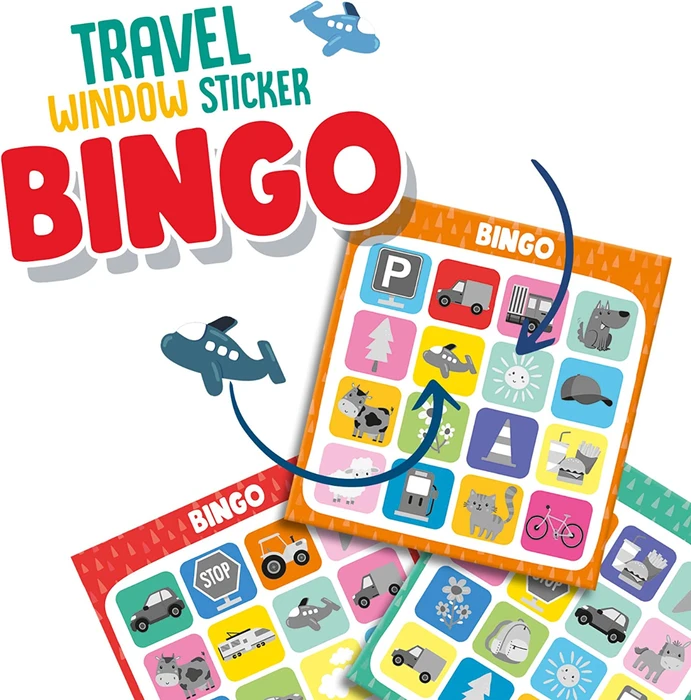 SES Creative Reisspel - Raamsticker-bingo 4 SES Creative Reisspel - Raamsticker-bingo - Afbeelding 4
