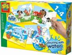 SES Creative My First - Schilderen Met Water, Dierenvriendjes