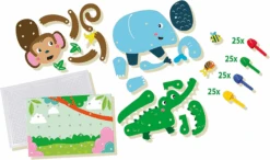 SES Creative Pinnenbord Met Bewegende Dieren -SES Creative Winkel 14 s14890 ses creative 5