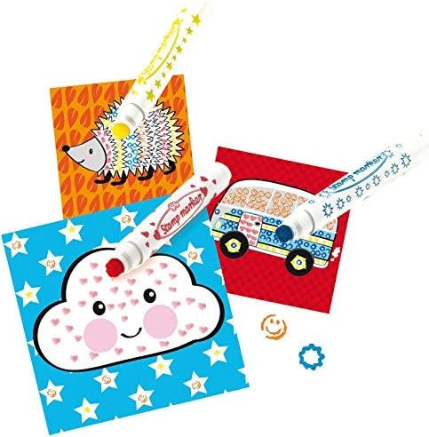 SES Creative Knutselpakket - Plezier Met Stempelstiften 2 SES Creative Knutselpakket - Plezier Met Stempelstiften - Afbeelding 2