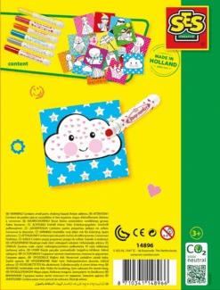 SES Creative Knutselpakket - Plezier Met Stempelstiften 7 SES Creative Knutselpakket - Plezier Met Stempelstiften -SES Creative Winkel 14 s14896 ses creative 5