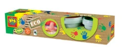 SES Creative ECO Vingerverf 4 Kleuren