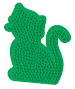 SES Creative Beedz Strijkkralen Grondplaat Kat