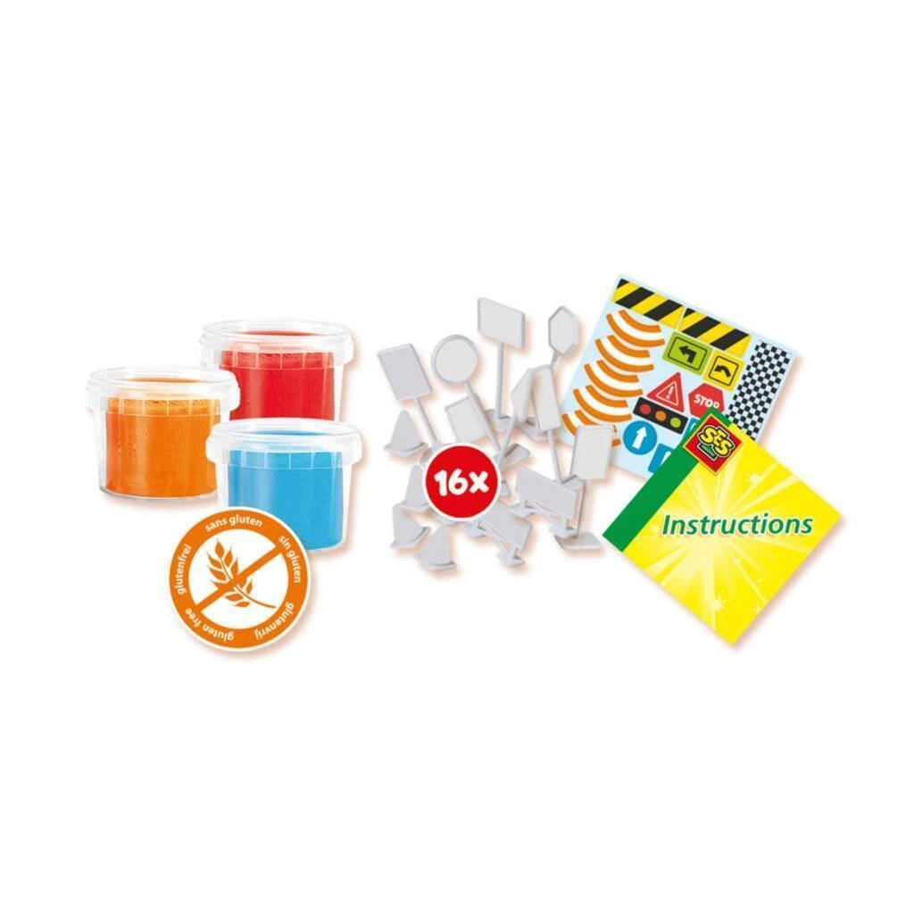 SES Creative Klei Verkeer 2 SES Creative Klei Verkeer - Afbeelding 2