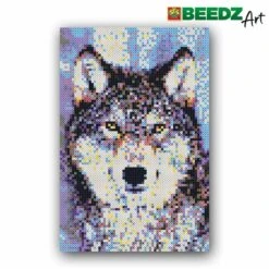 SES Creative Beedz Art Strijkkralen Wolf 45.5x30 Cm 7000 Stuks