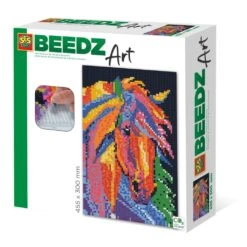 SES Creative Beedz Art Strijkkralen Paard Fantasie 45.5x30 Cm 7000 Stuks 6 SES Creative Beedz Art Strijkkralen Paard Fantasie 45.5x30 Cm 7000 Stuks -SES Creative Winkel 8710341060084 0