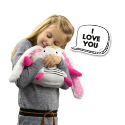 SES Creative Emotimals Knuffel Konijn Lilly Met Geluid