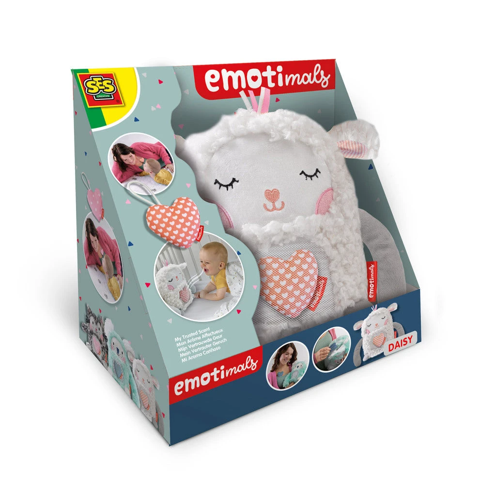 SES Creative Emotimals Mijn Vertrouwde Geur Daisy Knuffel 3 SES Creative Emotimals Mijn Vertrouwde Geur Daisy Knuffel - Afbeelding 3