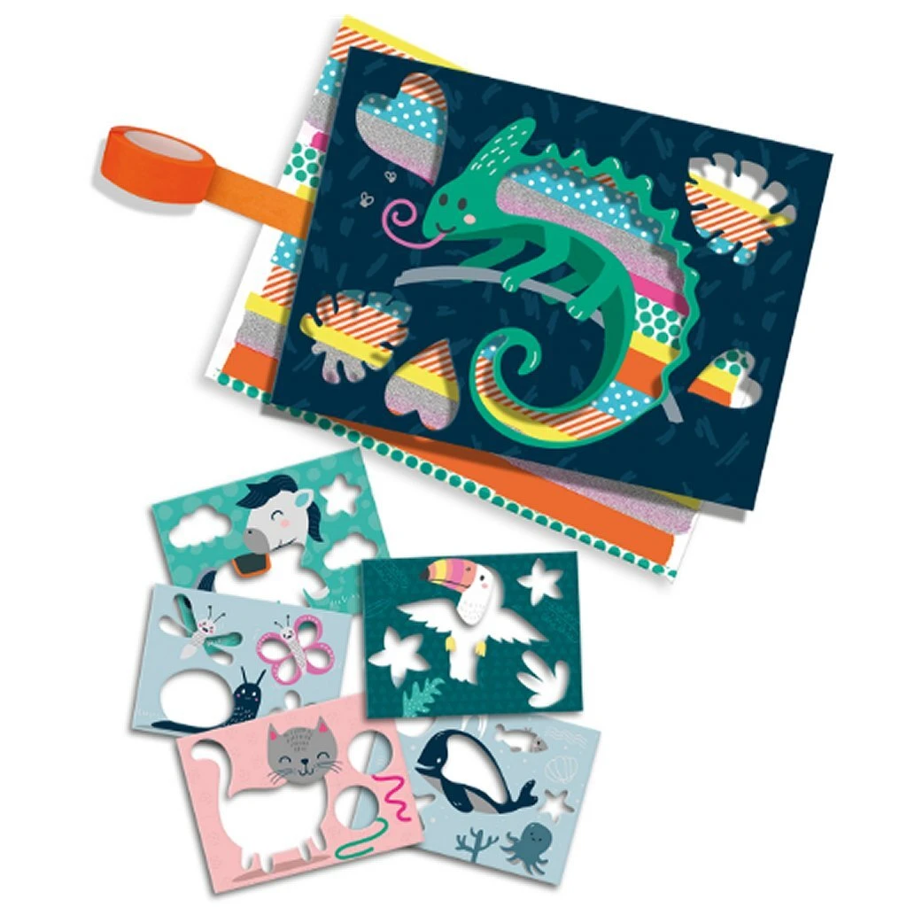 SES Creative Tape Art Dieren 1 SES Creative Tape Art Dieren
