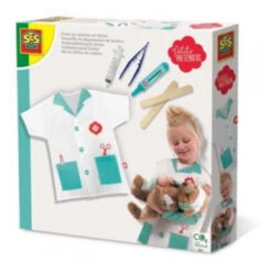 SES Creative Petits Pretenders Verkleedset Dokter 5 SES Creative Petits Pretenders Verkleedset Dokter -SES Creative Winkel 8710341180010 0