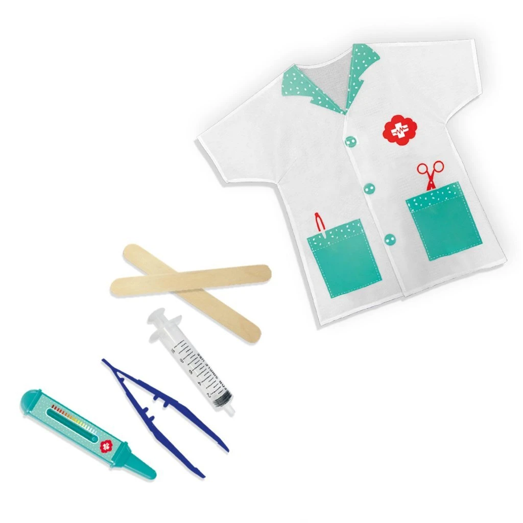 SES Creative Petits Pretenders Verkleedset Dokter 1 SES Creative Petits Pretenders Verkleedset Dokter