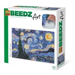SES Creative Beedz Art Strijkkralen De Sterrennacht 30×45.5 Cm 7000 Stuks -SES Creative Winkel SES Creative Beedz Art Strijkkralen De Sterrennacht 30x45.5 cm 7000 Stuks 2