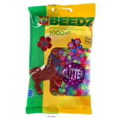 SES Creative Beedz Strijkkralen Glitter Mix 1000 Stuks