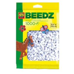 SES Creative Beedz Strijkkralen Wit 1000 Stuks