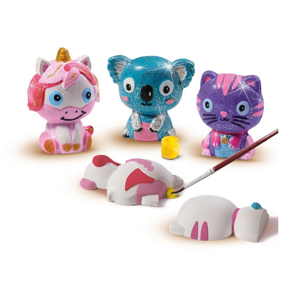 SES Creative Gieten En Schilderen Glitter Dieren 2 SES Creative Gieten En Schilderen Glitter Dieren - Afbeelding 2