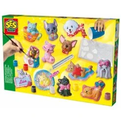 SES Creative Gipsgieten Hond En Kat