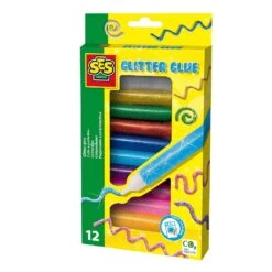 SES Creative Glitterlijm 12 Stuks