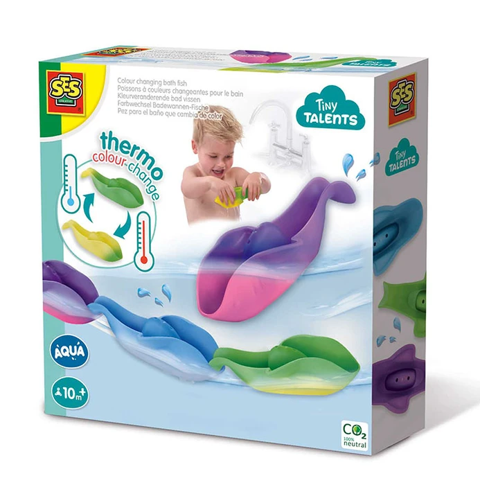 SES Creative Badspeelgoed - Kleurveranderende Vissen, 3 St