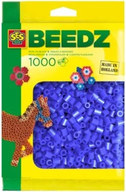 SES Creative Beedz Strijkkralen Donkerblauw 1000 Stuks