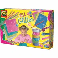 SES Creative Mega Glitter-knutselset