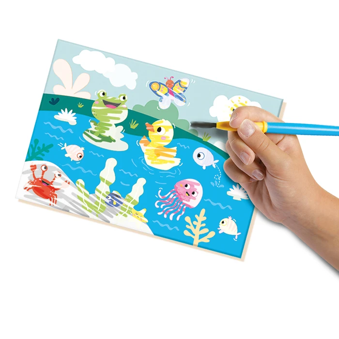 SES Creative My First - Kleuren Met Water - Verborgen Dieren 2 SES Creative My First - Kleuren Met Water - Verborgen Dieren - Afbeelding 2