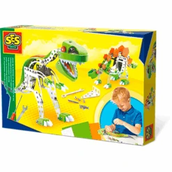 SES Creative Metalen Bouwset - Dino -SES Creative Winkel metalbygges t dinosaur ses creative 14 s14958 1