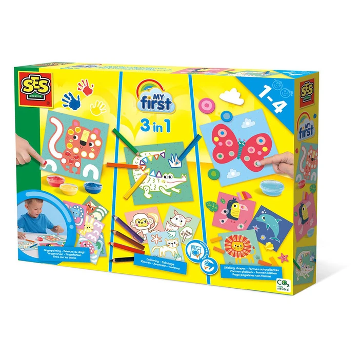 SES Creative My First - 3-in-1 Knutselset 1 SES Creative My First - 3-in-1 Knutselset