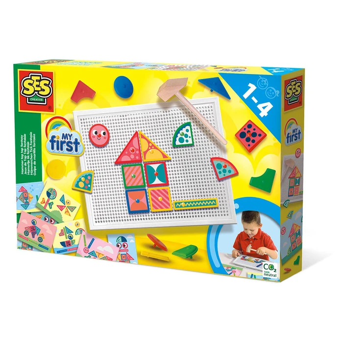 SES Creative My First - Hamer En Spijker (wit) - Afbeelding 2