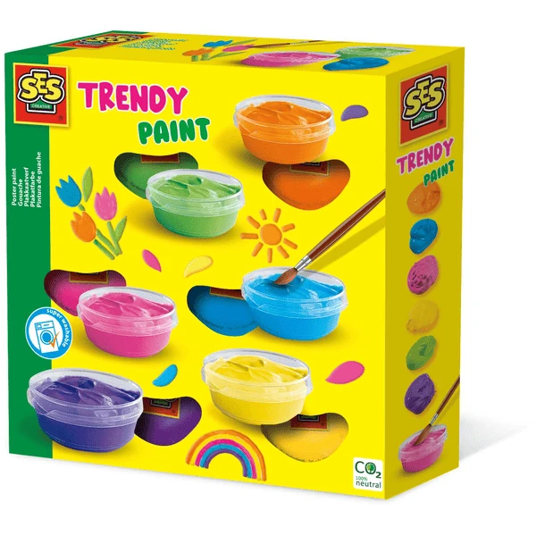 SES Creative SES Creativ E® Plakkaatverf Trendy 1 SES Creative SES Creativ E® Plakkaatverf Trendy