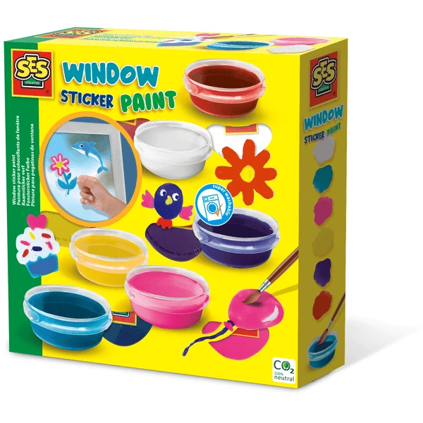 SES Creative SES Creativ E® Raamsticker Kleur 1 SES Creative SES Creativ E® Raamsticker Kleur