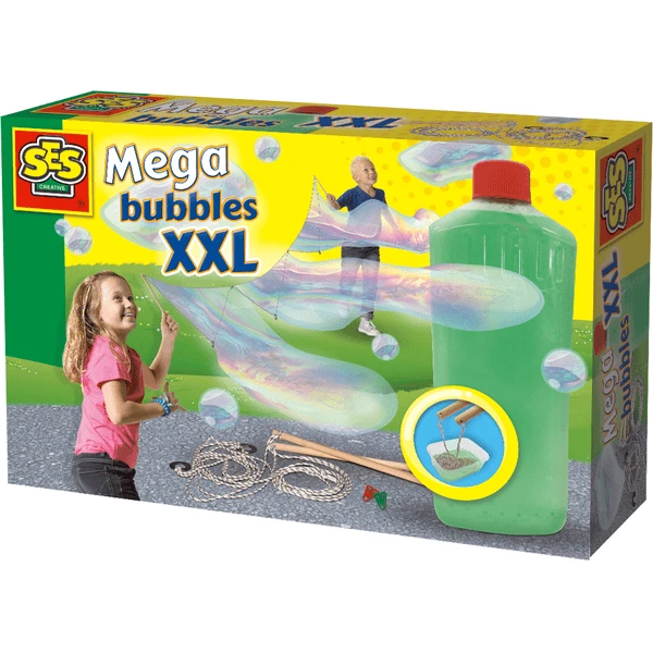 SES Creative Mega Bellenblaas Set - Mega Bubbles XXL 1 SES Creative Mega Bellenblaas Set - Mega Bubbles XXL