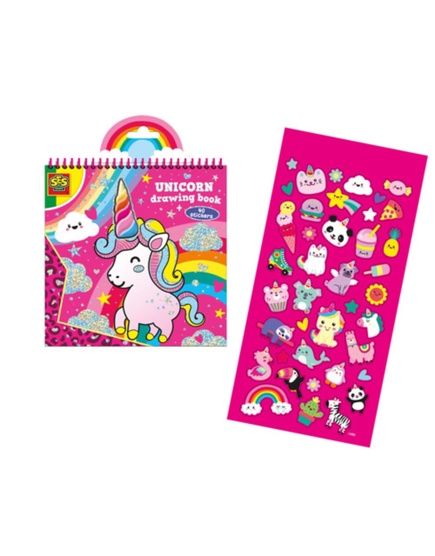 SES Creative 00111 Unicorn Kleurboek 2 SES Creative 00111 Unicorn Kleurboek - Afbeelding 2