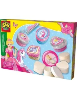 SES Creative 14122 Glitter Sieradendoosjes