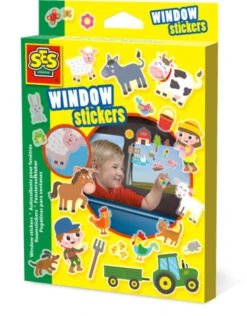 SES Creative 14271 Raamstickers Boerderij