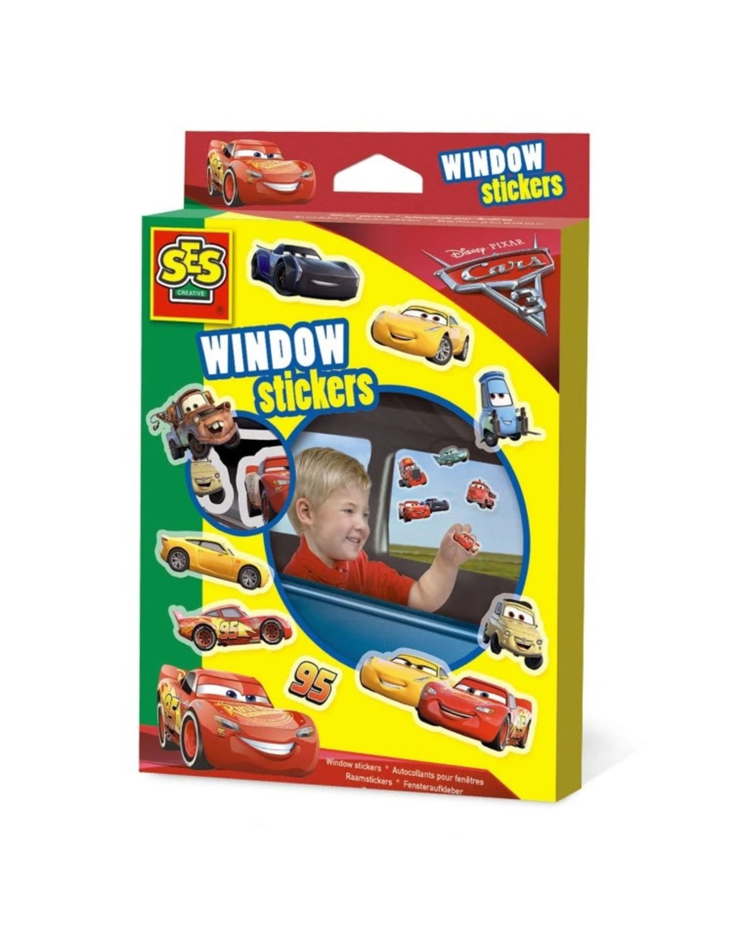 SES Creative 14273 Raamstickers Cars 1 SES Creative 14273 Raamstickers Cars