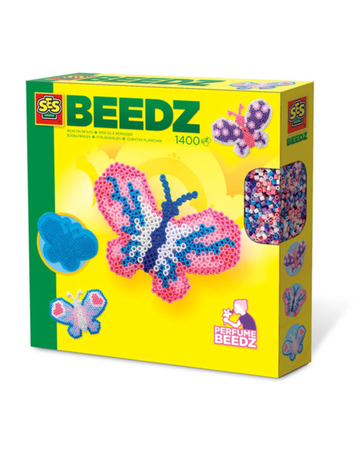 SES Creative Beedz 06107 Strijkkralen Vlinders 1 SES Creative Beedz 06107 Strijkkralen Vlinders
