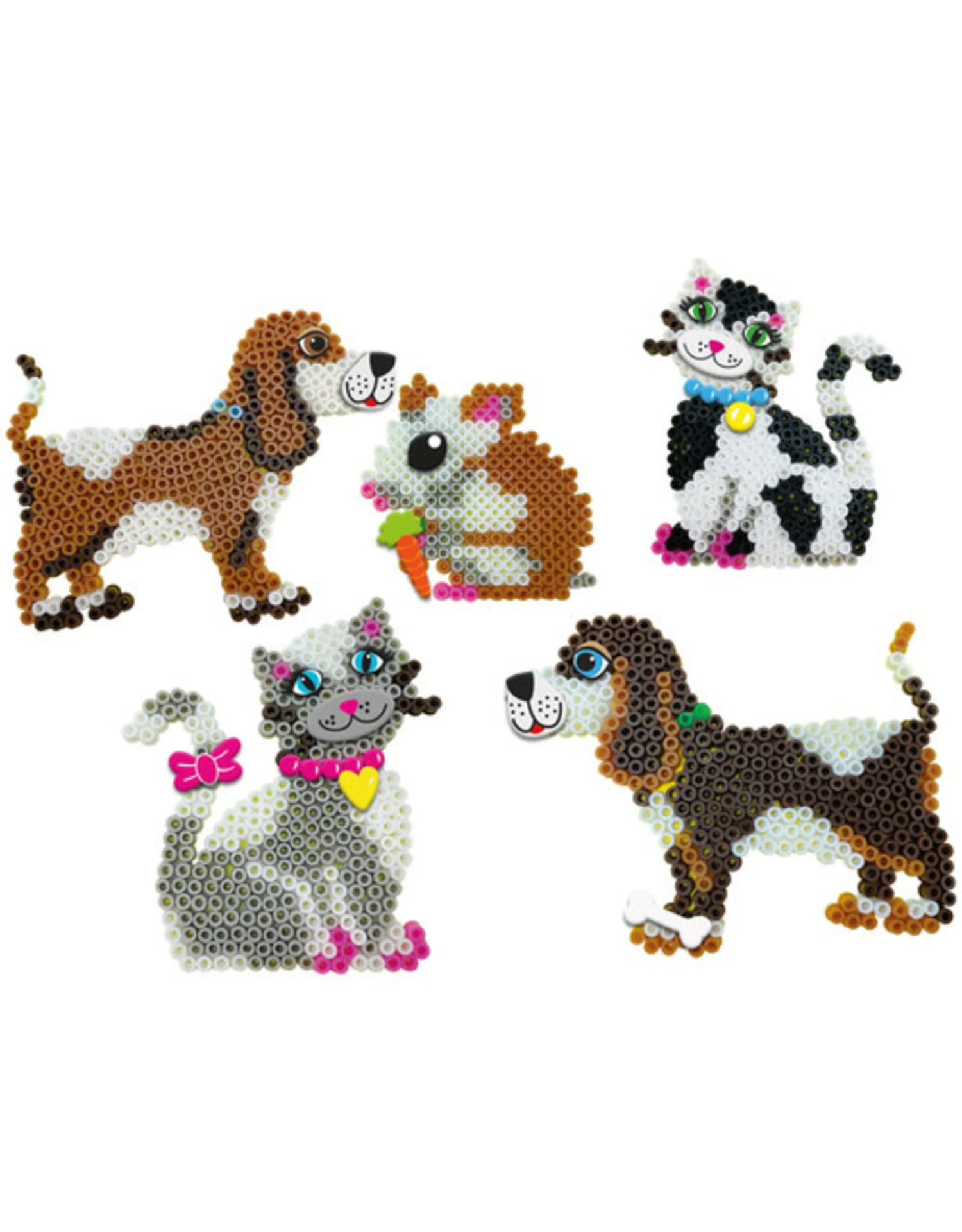 SES Creative Beedz 06264 Strijkkralen - Huisdieren 2 SES Creative Beedz 06264 Strijkkralen - Huisdieren - Afbeelding 2